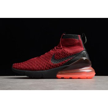 Nike Air Footsacpe Magsta Flyknit 270 Team Red White AA6560-600 On Sale Shoes